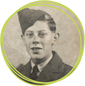 Ray Hales as a young man in the RAF. Pic: CHSW